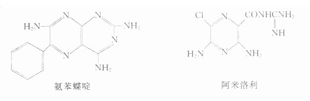 氨苯蝶啶及阿米洛利